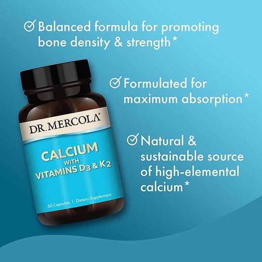 Calcium with Vitamins D3 & K2, DRM